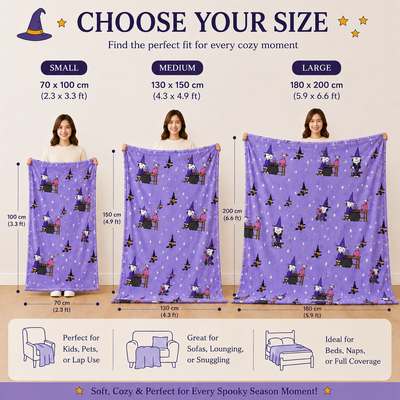 Official Peanuts™ Snoopy Halloween Blanket