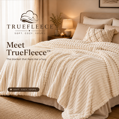 TrueFleece™ Oversized Fuzzy Blanket